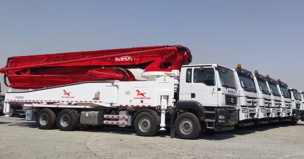 Product Features of Concrete Pump Truck 63m
